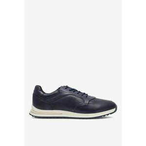 Pantofi barbati 5905588449393 - Piele naturala - Albastru - Albastru imagine