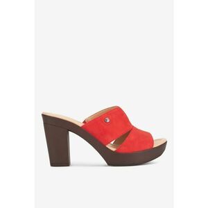 Papuci dama 5905588708476 - Piele naturala - Maro - Maro imagine
