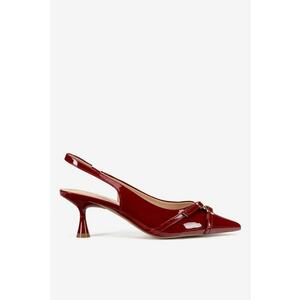 Pantofi dama 5903698117546 - Sintetic - Rosu - Rosu imagine