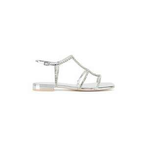 Sandale dama - 590559 - Piele naturala - Argintiu - Argintiu imagine