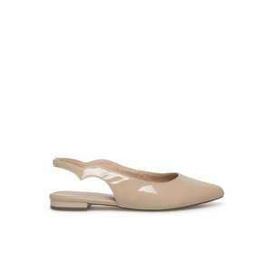 Sandale dama - 590559 - Piele naturala - Bej - Bej imagine
