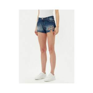 Pantaloni scurti din denim dama D0IEEH0W6G - Bumbac - Albastru - Albastru imagine