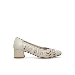 Pantofi sport dama - 590558856152140 - Piele naturala - 40 EU - Bej imagine