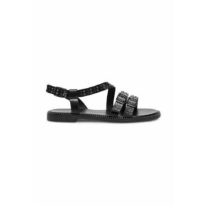 Sandale dama - 590559 - Piele ecologica - Negru - Negru imagine