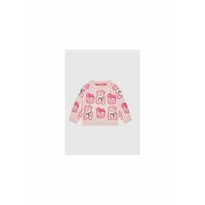 Pulover cu model din bumbac organic imagine