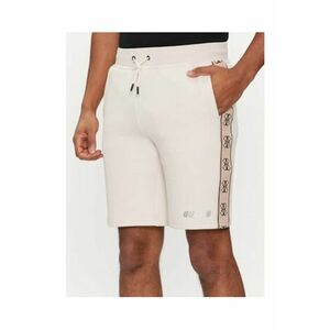 Pantaloni Scurti Din Amestec De Bumbac Cu Logo imagine