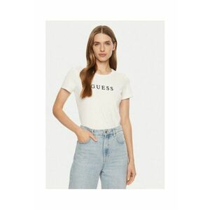 Tricou dama din amestec de bumbac cu model uni imagine