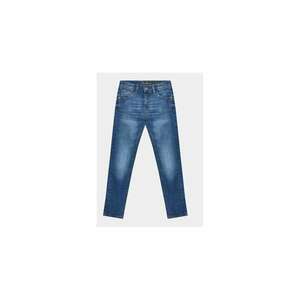 Blugi slim fit cu logo imagine