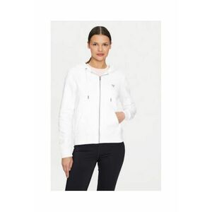 Hanorac slim fit din amestec de bumbac cu logo mic imagine