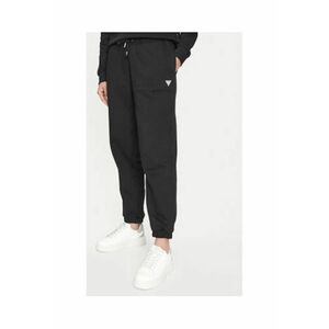 Pantaloni din amestec de bumbac cu șnururi și buzunare imagine
