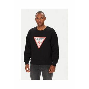Bluza din amestec de bumbac cu logo si terminatie elastica imagine