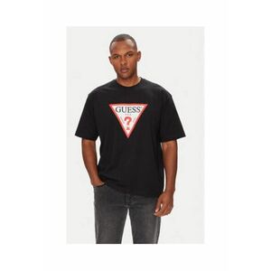 Tricou barbatesc - din bumbac si imprimeu grafic imagine
