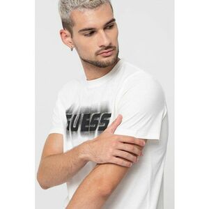 Tricou din bumbac pentru antrenament - Negru/Alb murdar imagine