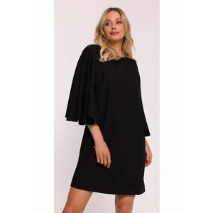 Rochie cu maneci liliac - pruna imagine