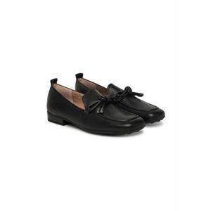 dama - piele naturala - negru - Negru imagine