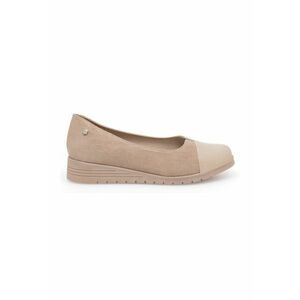 Balerini dama - 590559 - Piele naturala - Bej - imagine