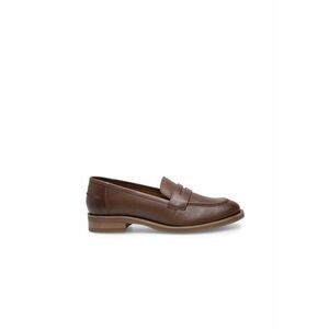 Mocasini dama - 590559 - Piele naturala - Maro - imagine