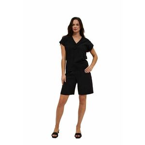 Pantaloni scurti dama - PoliesterNegru imagine