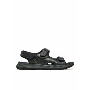 Sandale barbati 4968-801 - piele naturala - negru imagine