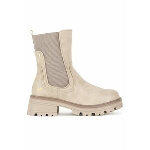 Botine dama 1469-501 - Textil - Bej imagine