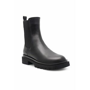 Botine dama SUSAN-26034PE - Piele naturala - Negru - Negru imagine