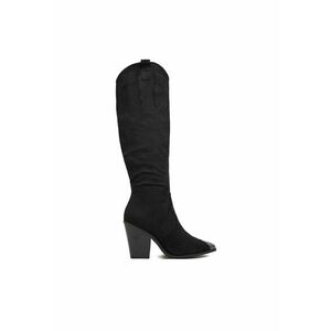 Cizme dama 9353-1A - negru - sintetic imagine
