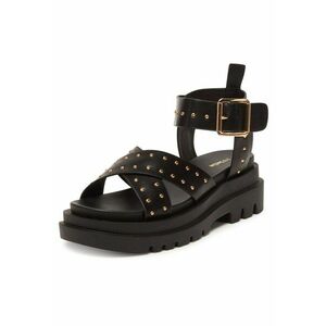 Sandale dama - HY1708-01 - negru - plastic imagine