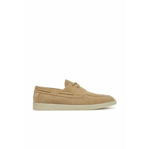 Mocasini dama ELLA-01 - piele naturala - Bej imagine