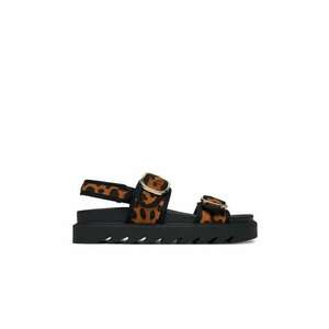 Sandale dama - model HY62275-4 - negru/maro imagine