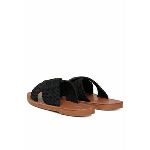 Papuci dama - negru - E4736-1 imagine