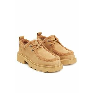 Ghete dama - Piele naturala - Bej 1015.0 imagine