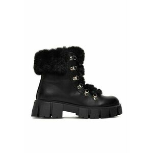 Botine dama 90190-6 - Textil - Negru imagine
