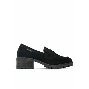 Mocasini dama - piele naturala - negru - WI34-JANELLE-01 imagine