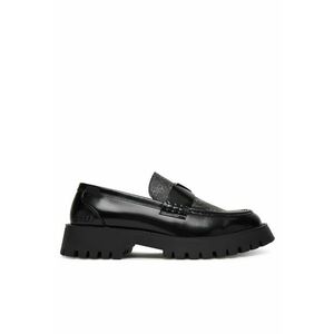 Mocasini barbati - piele naturala - negri imagine