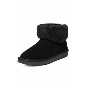Cizme de zapada dama - DZ-73 - negru - textil - imagine