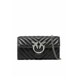 Geanta dama Love One Wallet - neagra - din piele naturala imagine