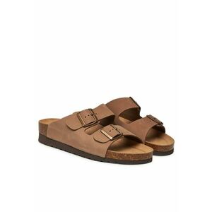 Slapi femei Grunland - model Hola CB2569 - piele naturala - culoare taupe - imagine