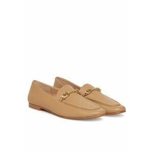 Mocasini dama piele naturala - culoare camel imagine