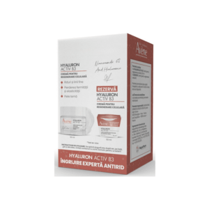 Pachet Hyaluron Activ B3: Crema regenerare celulara - 50 ml + Rezerva - 50 ml imagine
