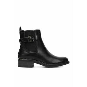 Botine dama 5617 - negru - sintetic imagine
