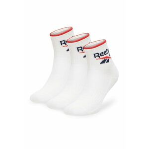 Sosete unisex - alb - set 3 perechi - 40-42 EU imagine