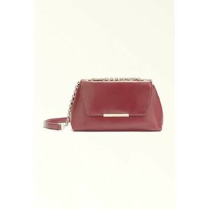 Geanta crossbody din piele Nadia - Visiniu imagine
