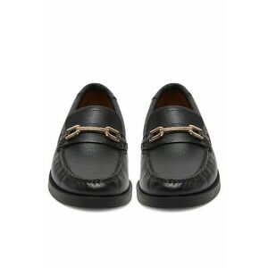 Mocasini dama piele naturala - negru imagine