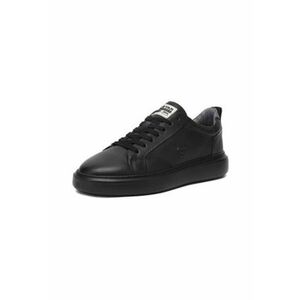 Tenisi barbati G-Star Raw - model EO-LONDON-04 MI08 - piele naturala - negru - cu sireturi imagine