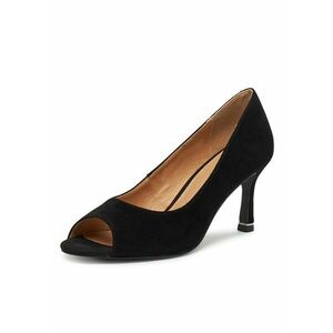 Pantofi eleganți din piele naturală - Negru imagine