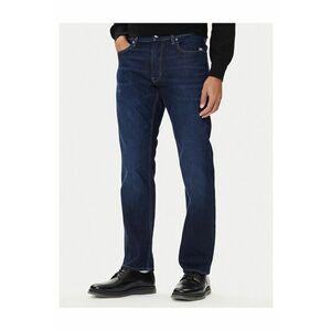 Blugi barbati - bleumarin inchis - din denim imagine