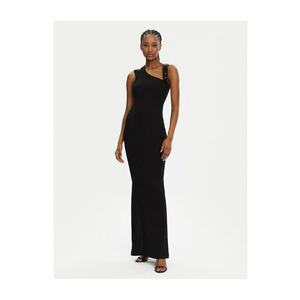 Rochie de vara pentru femei negru -\ imagine