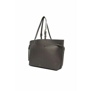 Geanta dama Urban Gray+Ciliegia - piele naturala - model Ava L - dimensiuni 30x45cm imagine