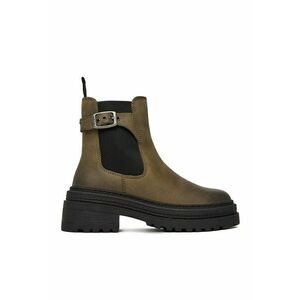 Ghete dama piele naturala - verde - CEO-WI34-ALASKA-02 imagine