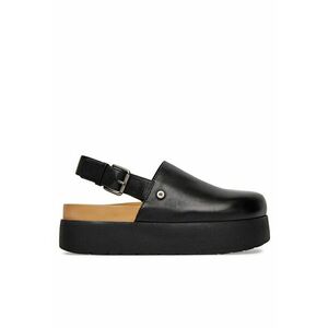 Sandale dama - FAIZA-118914 - piele naturala - Negru imagine